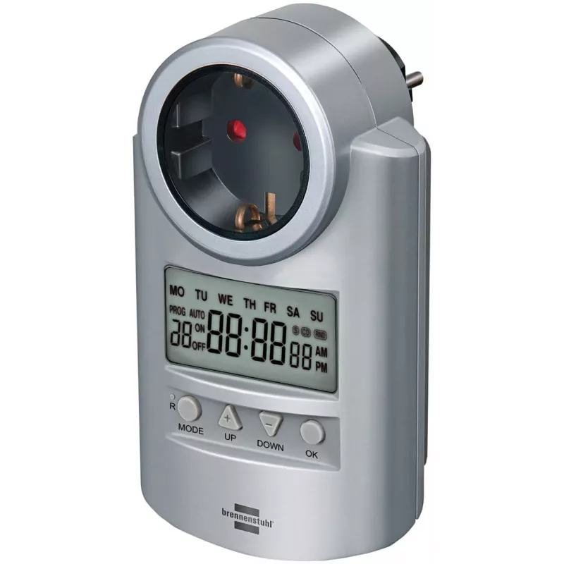 Regleta de enchufes Brennenstuhl BN-DT02 plata