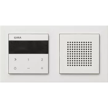 GIRA 232029 altavoz IP radio UP + marco E2 Gira E2