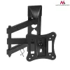 Soporte de pared para TV/monitor MACLEAN MC-719, para pantallas de hasta 68,6 cm (27 inch), máx. 15 kg, VESA 100x100, negro