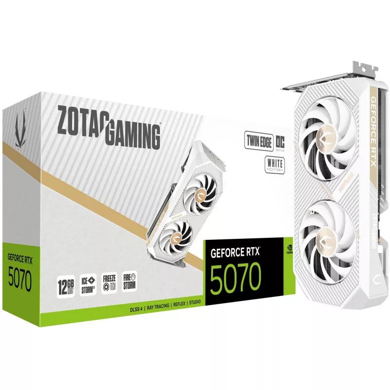 Tarjeta gráfica Zotac GAMING GeForce RTX 5070 Twin Edge OC 12GB GDDR7