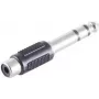 Conector de cable shiverpeaks BS57074 6,3 mm negro - acero inoxidable (BS57074)