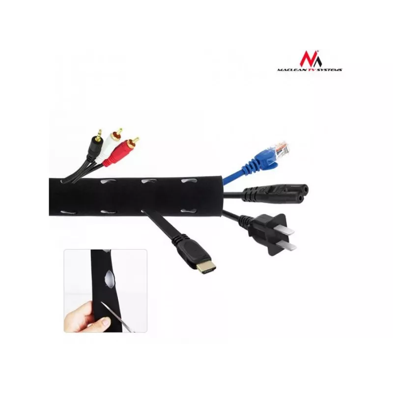 Canaleta para cables Maclean MCTV-672