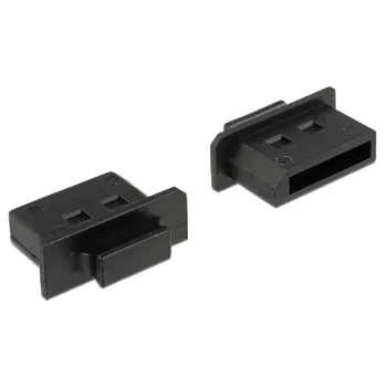 Tapa protectora de conector hembra DeLOCK 64025 DisplayPort negro