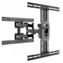 Soporte de pared para TV ART para LCD/LED 40–75 pulgadas hasta 45 kg, inclinable y orientable, altura 52–380 mm, máx. VESA 600x400