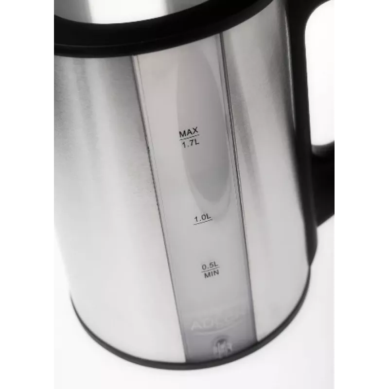 Hervidor de agua Adler AD 1216 1,7 L negro,plateado 2200 W