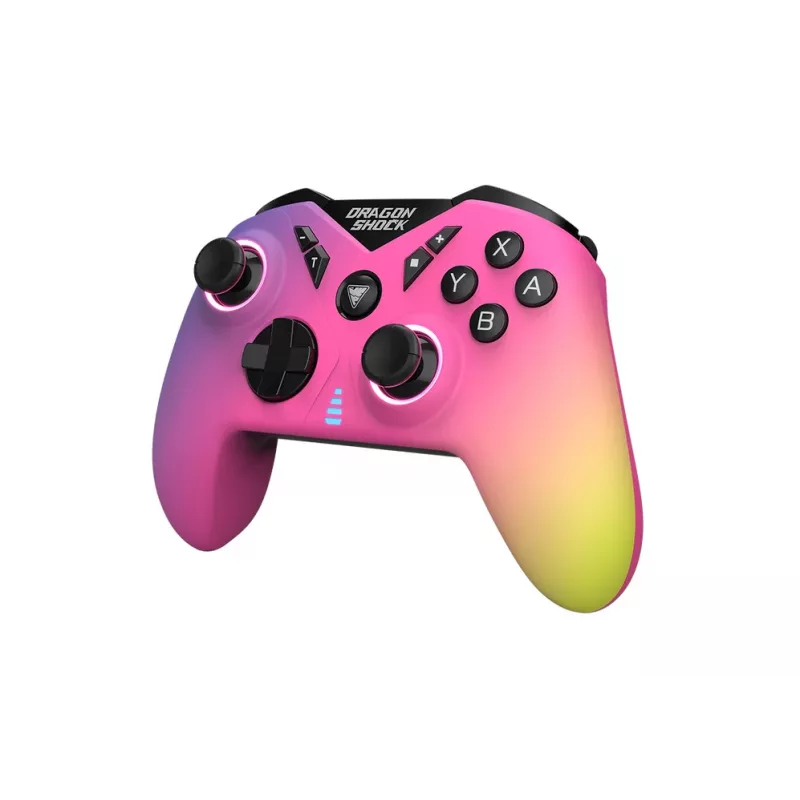 DragonShock Nebula Ultimate, mando, Nintendo Switch, D-Pad, botón Home, botón Start, botón Turbo, Multi, inalámbrico, Bluetooth