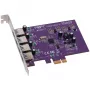 Tarjeta Sonnet Allegro USB3.0 PCIe (4 puertos Macintosh/Windows) (USB3-4PM-E)