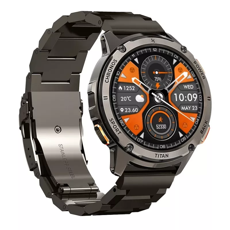 Smartwatch FW110 Titan Chronos negra
