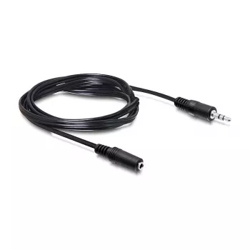 Cable de audio DeLOCK 84002 3 m 3,5 mm negro