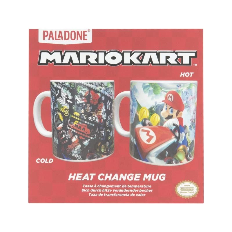Taza Paladone Mario Kart termosensible multicolor PP8307NN