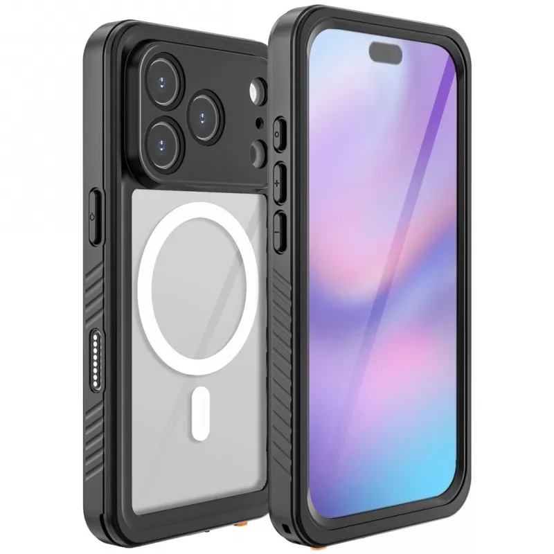 Funda impermeable 4smarts Stark para Apple iPhone 17 Pro compatible con MagSafe (541583)