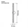 Lámpara de pared LED Activejet AJE-CHARLIE NW