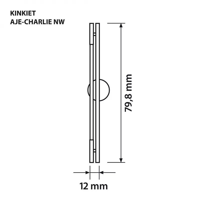 Lámpara de pared LED Activejet AJE-CHARLIE NW