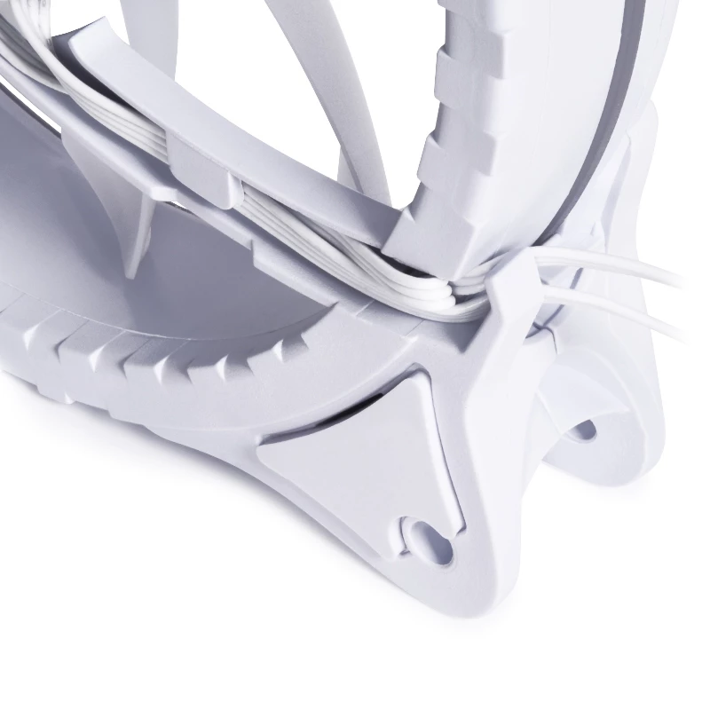 Alphacool Rise Aurora 24850 ventilador de caja PWM de 120 mm, 120x120x25 mm, blanco