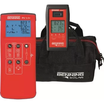 Benning PV kit de comprobador de instalaciones PV 1-1+ Set (10237708)