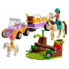LEGO Friends Set de juego de animales con remolque para caballos y ponis 42634