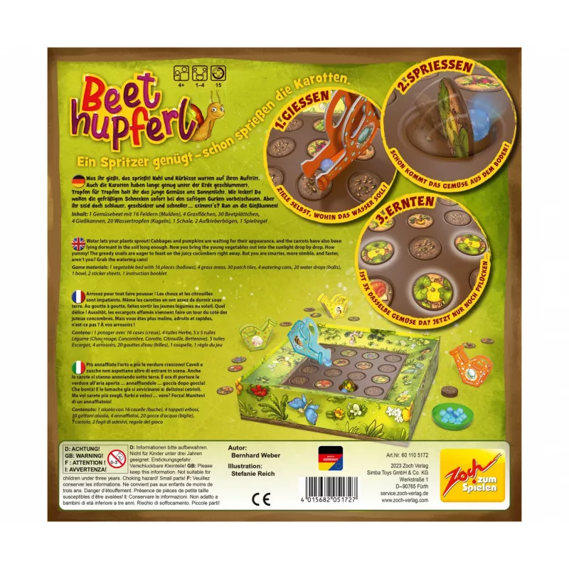 Beethupferl, Juego de mesa