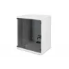 DIGITUS serie Compact DN-19 12-U-S-1 - armario de pared - gris claro, RAL 7035 - 12U - 48,3 cm (19) (DN-19 12-U-S-1)