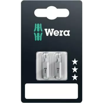 Wera 867/1 Z Juego de puntas para destornillador Torx T10/T15/T20, 3 uds.