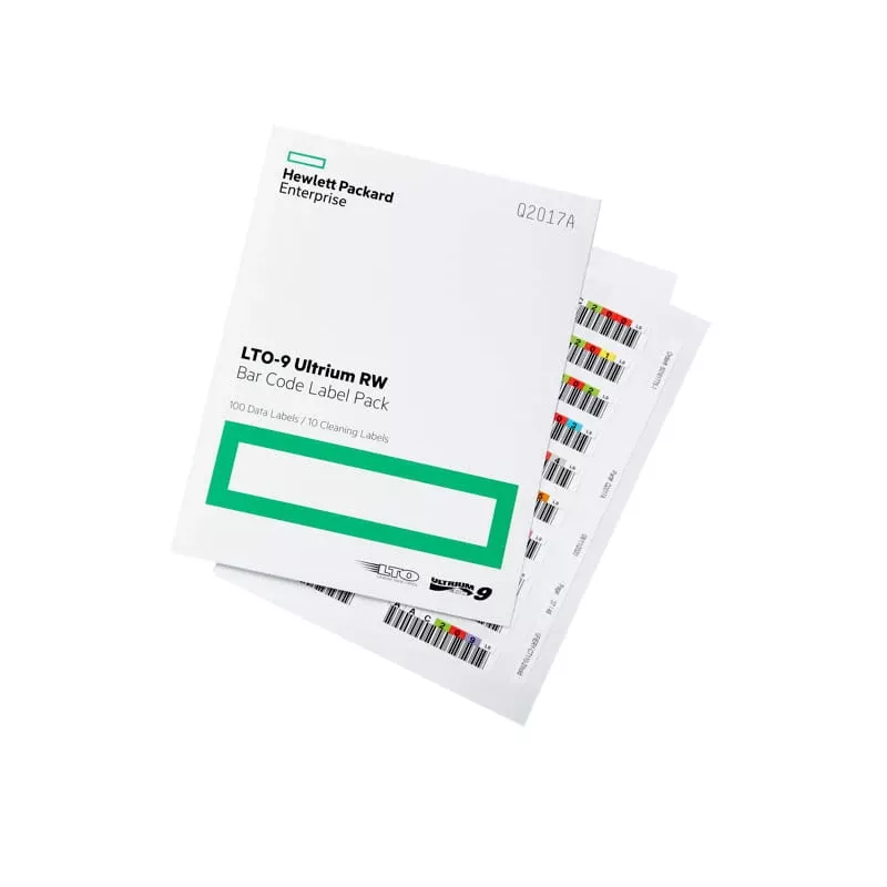 Etiqueta de código de barras HPE Q2017A multicolor