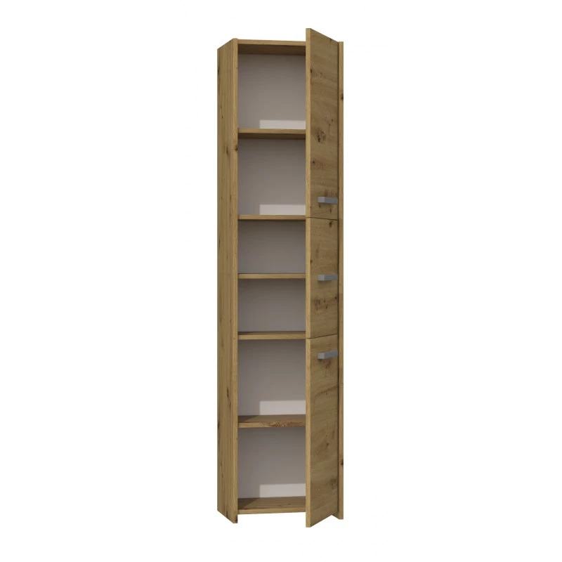 Armario de almacenamiento de baño Topeshop S43 ARTISAN roble