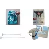 Pistola etiquetadora agipa Banok's 503 S gris/azul plástico aguja estándar, 1 ud.