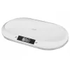 Esperanza EBS019 Bebe báscula electrónica para bebés, 20 kg, precisión de 10 g, pantalla LCD, blanca