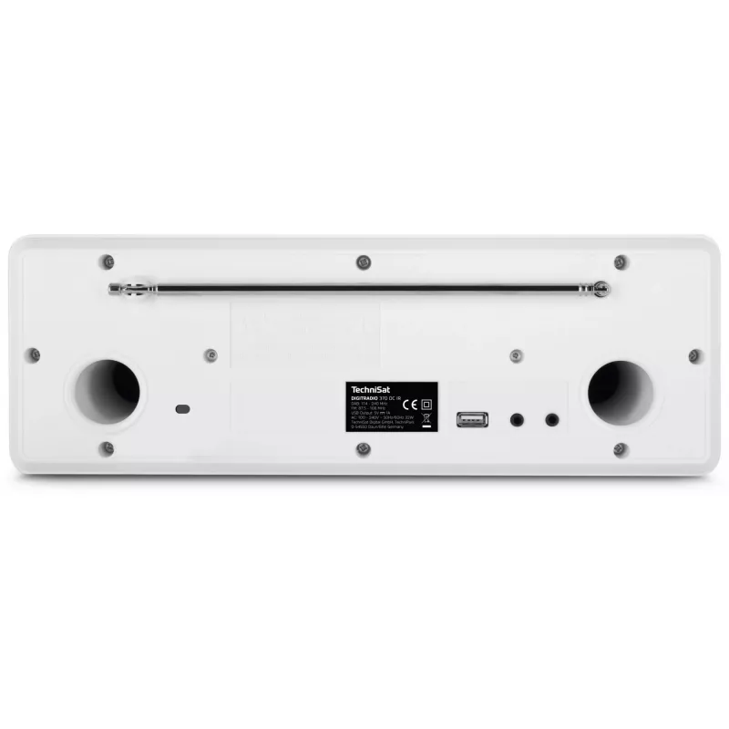 TechniSat DigitRadio 370 CD IR radio DAB reproductor de CD/MP3 reproductor digital radio por internet receptor de audio Bluetooth 10 vatios