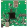 Mikrotik RBM11G router por cable negro, verde, gris