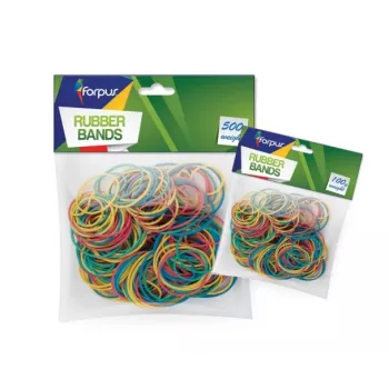 Gomas elásticas Forpus FO80105 multicolor 100 g blíster