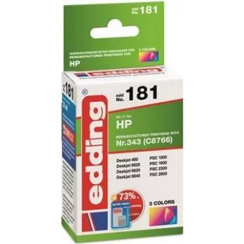 Edding EDD-181 cartucho de tinta 1 ud. compatible cian - magenta - amarillo (18-181)