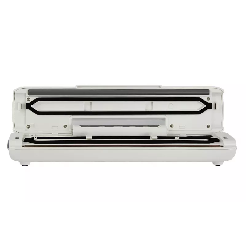 Envasadora al vacío de sobremesa ESPERANZA EKV002 — carcasa compacta de plástico, ancho de trabajo 30 cm, 110 W, blanca