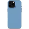 Decoded D25IPO16PMBCS9AE AntiMicrobial funda trasera de silicona para iPhone 16 Pro Max, azul claro