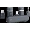 Kit de micrófono inalámbrico Plusonic PS-TDS9 con conectores USB-C, Lightning y 3,5 mm