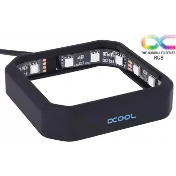 Alphacool Aurora XPX Marco RGB - negro (12893)