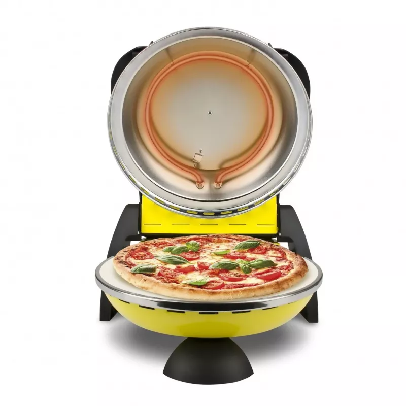 G3 Ferrari Delizia Máquina/horno de pizza 1 pizza 1200 W Negro, Amarillo