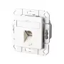 METZ CONNECT BTR E-DAT C6 8(8) UPk - toma de conexión, empotrar - RJ-45 - blanco puro, RAL 9010 - 1 conexión (1307371102-I)