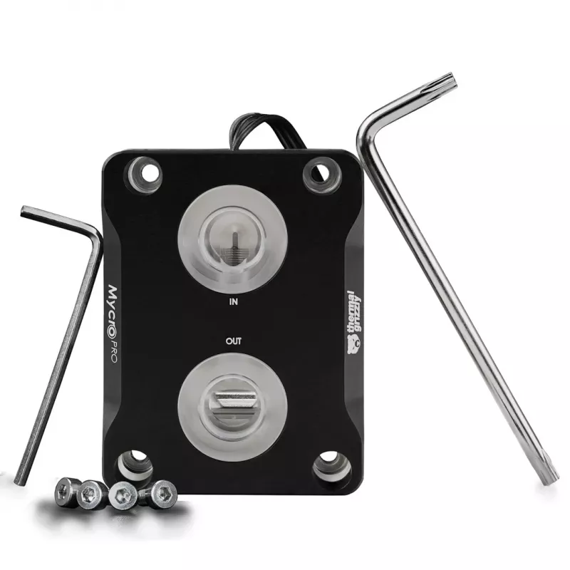 Thermal Grizzly Intel Mycro Direct-Die Pro RGB V1 bloque de agua para CPU, negro/transparente