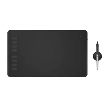 HUION H950P tableta gráfica 5080 lpi 220 x 137 mm USB negra