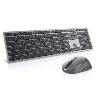 Conjunto de teclado y ratón inalámbrico Dell KM7321W Titan Gray con pilas incluidas
