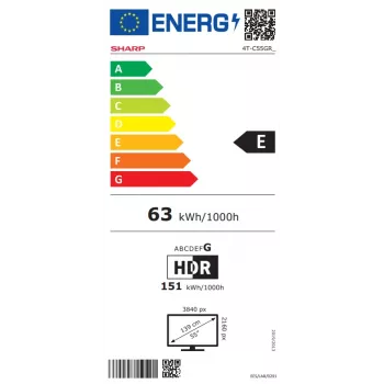 Sharp 55GR8265E 139,7 cm (55