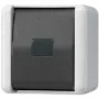 JUNG 834 W interruptor eléctrico pulsador negro - blanco (834W)