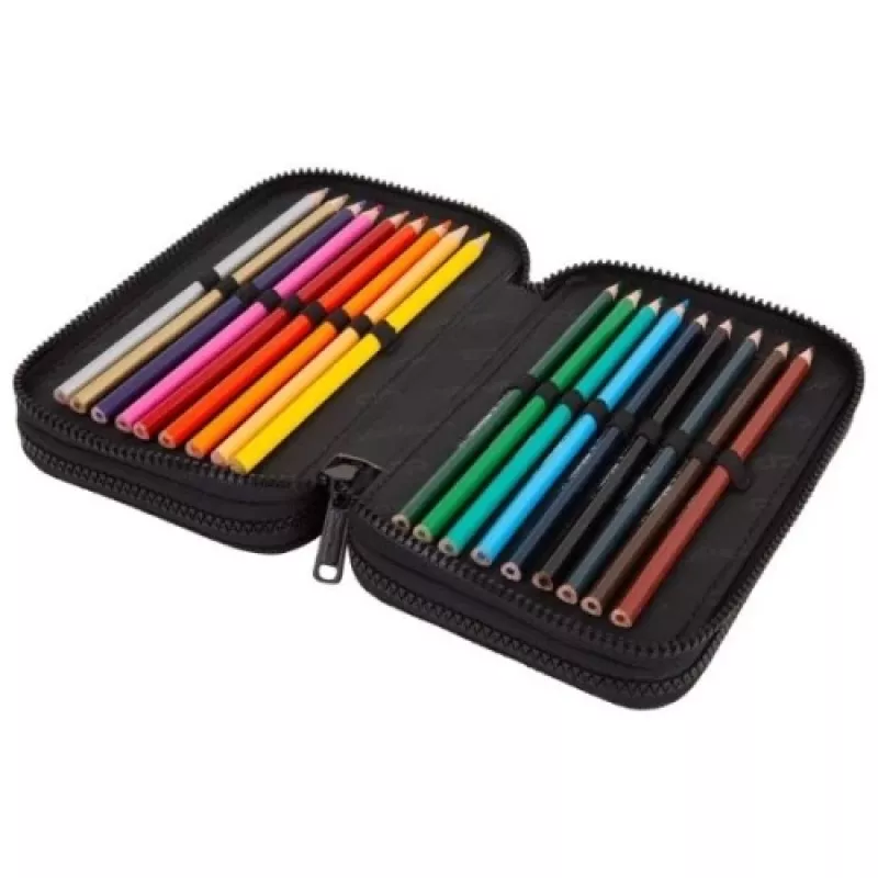 Estuche de tres pisos con contenido CoolPack Jumper 3 DIARY