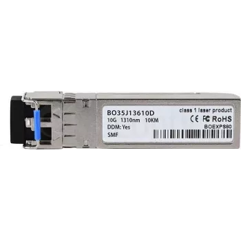 BlueOptics OM-SFP+-10gigabit-single-10KM-BO Transceptor SFP+ 10GBASE-LR, monomodo LC-Duplex, 10 km