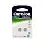 Pila de botón alcalina CAMELION AG1 / LR60 / LR621 / 364, 1,5 V, pack de 2