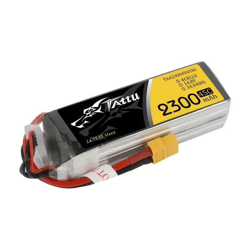 Batería Tattu 2300mAh 14,8V 75C 4S1P XT60