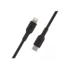 Cable Belkin CAA003BT1MBK Lightning 1 m negro