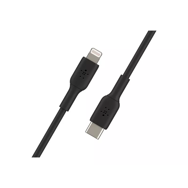 Cable Belkin CAA003BT1MBK Lightning 1 m negro