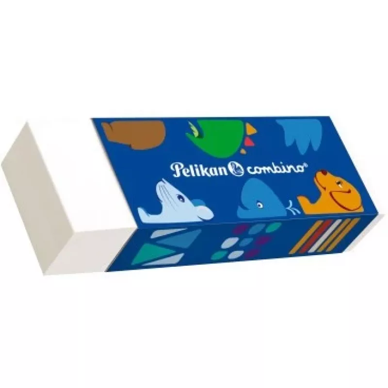 Pelikan Set de lápiz de aprendizaje Combino BS, goma, sacapuntas, azul (821605)