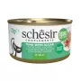 SCHESIR Complements atún con algas en gelatina - Comida húmeda para gatos - 70 g